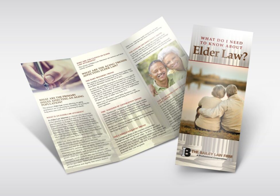 Vales Advertising - The Bailey Law Firm brochure