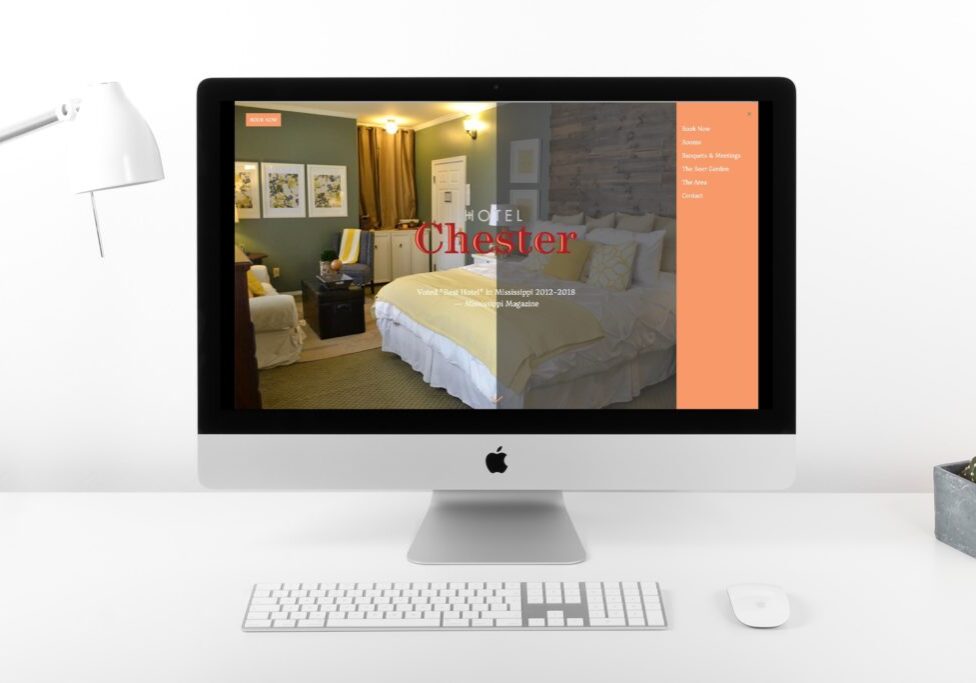 Vales Advertising - Hotel Chester website