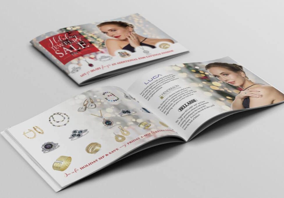 Vales Advertising - King Furs & Fine Jewelry holiday catalog mailer