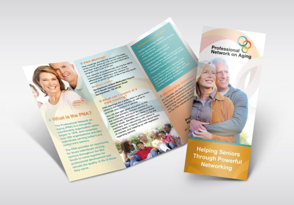 Vales Advertising - Professional Network on Aging brochure