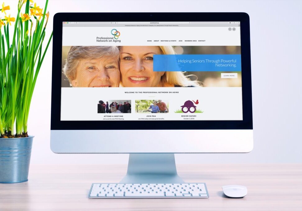 Vales Advertising - Professional Network on Aging website